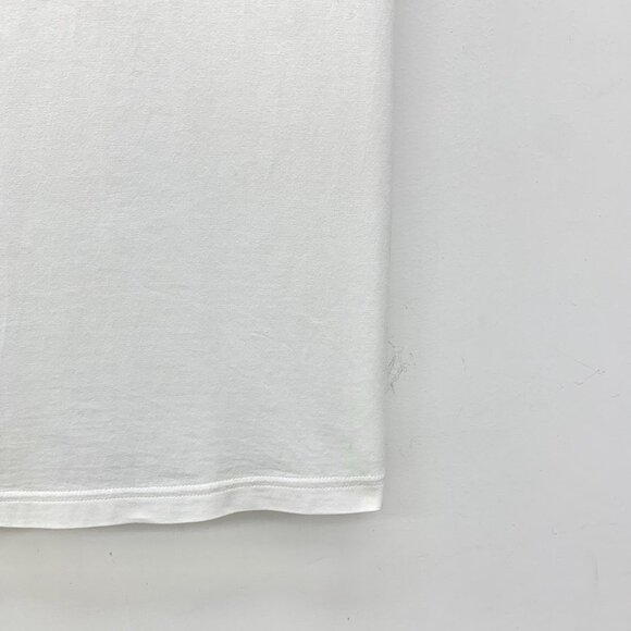BURBERRY LONDON ENGLAND White Cotton Logo T-Shirt XS Size Round Neck Short Sleev - Picture 5 of 7